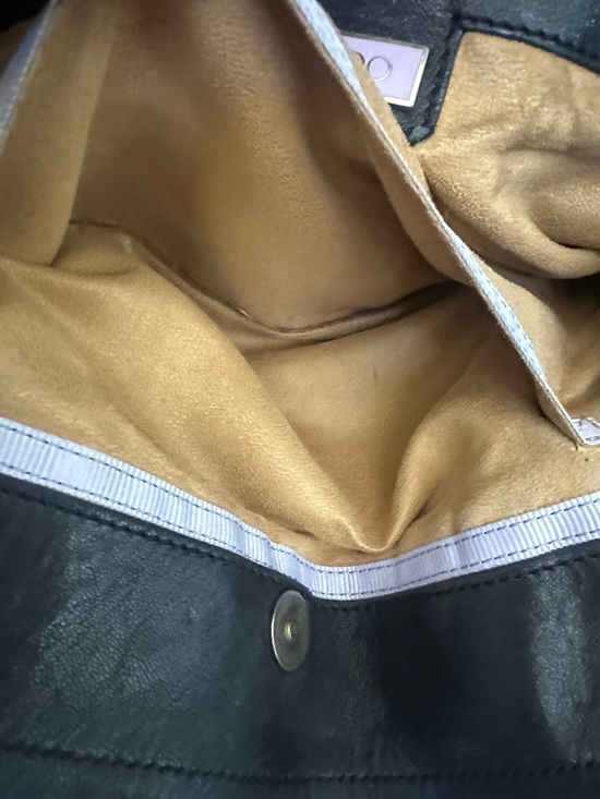 Jimmy Choo Black Zodiac Leather Shoulder Bag w/Gold & Silver Stud Accents COA - Picture 14 of 14